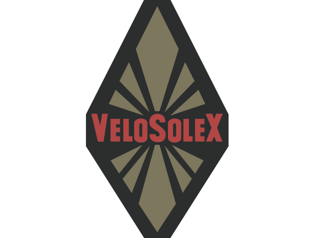 Autocollant Velo Solex - Logo Moto Cyclo