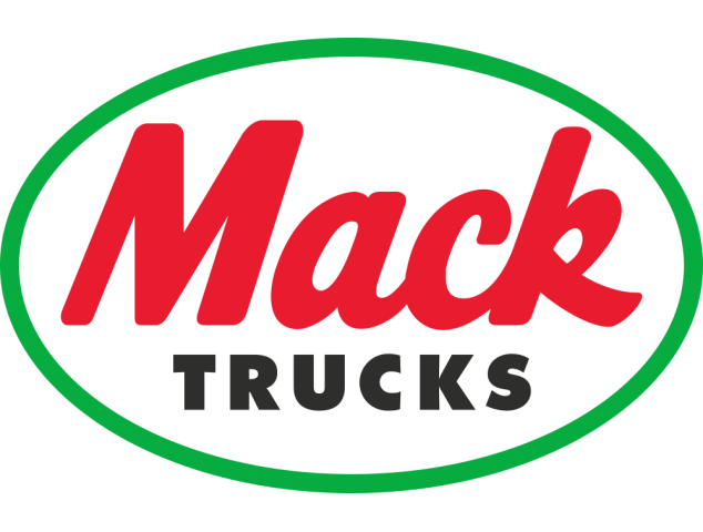 Autocollant Mack Logo 3 - Stickers Camion