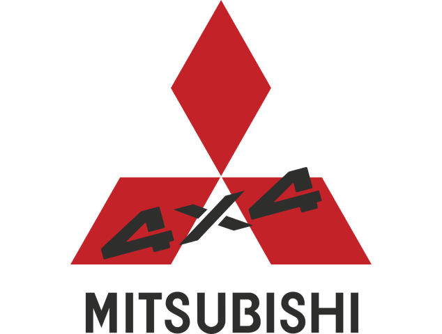 Autocollant Mitsubishi 4x4 - Déco 4x4
