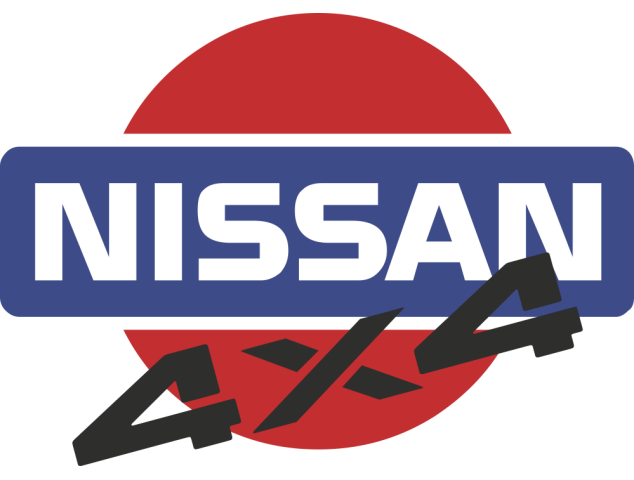 Autocollant Nissan Logo 4x4 - Déco 4x4