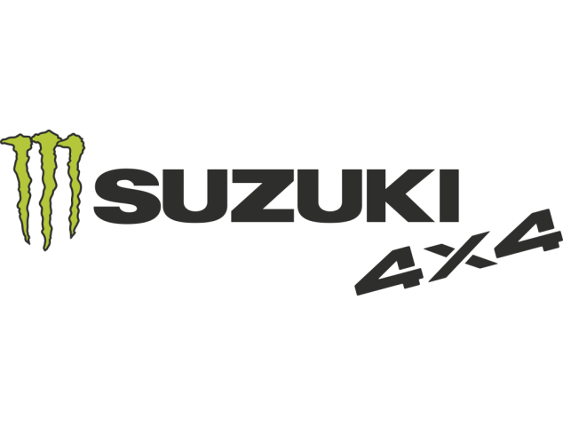 Autocollant Suzuki Monster - Déco 4x4