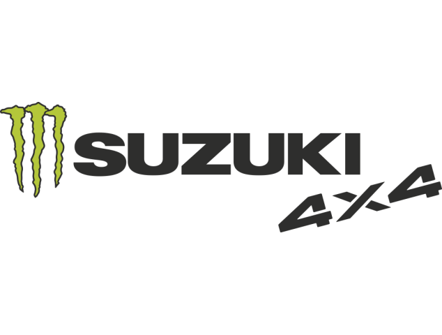 Autocollant Suzuki Monster - Déco 4x4