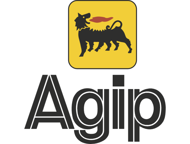 Autocollants Agip Logo - Lubrifiants