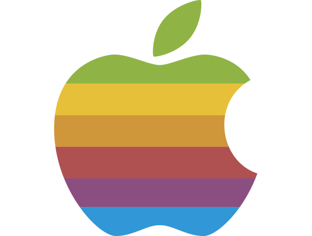 Autocollants Apple Couleurs - Logos Divers