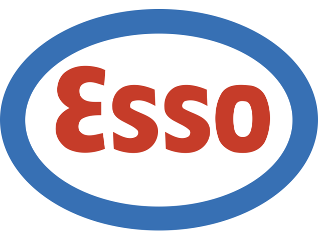 Autocollants Esso - Lubrifiants