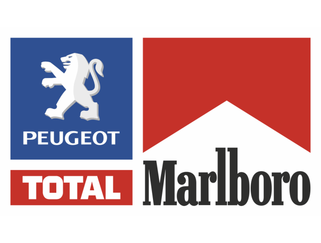 Autocollants Marlboro Total - Tabac