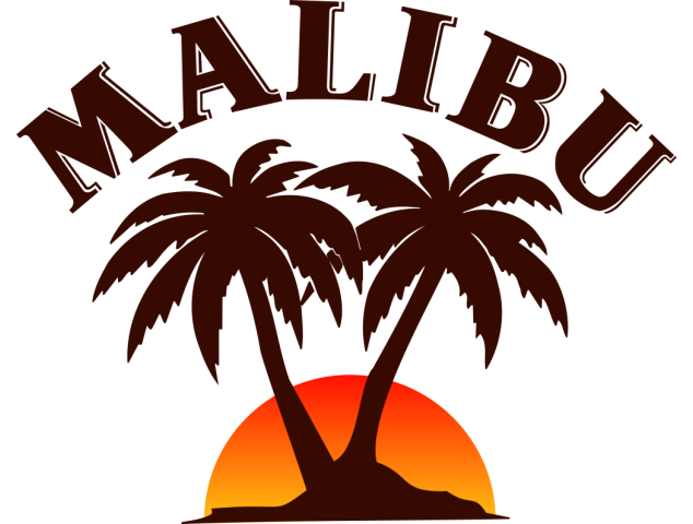 Autocollants Malibu - Boissons
