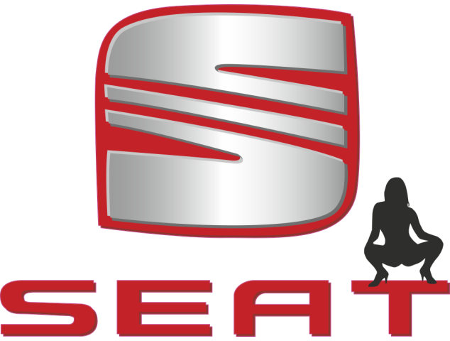 Autocollant Sexy Logo Seat - Logos Racers