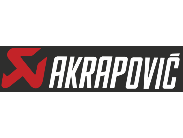 Autocollant Akrapovic Logo 4 - Accessoires