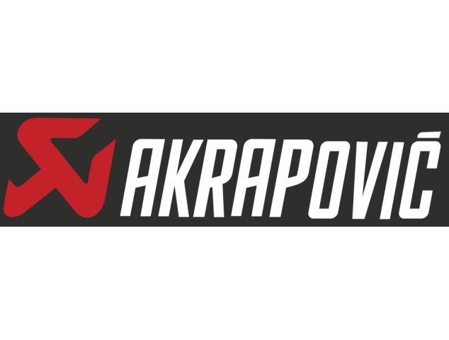 Autocollant Akrapovic Logo 4 - ref.d9263