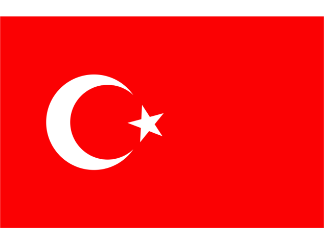 Autocollant Drapeau Turquie - Drapeaux