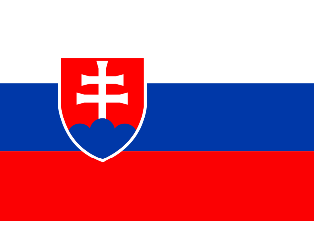 Autocollant Drapeau Slovaquie - Drapeaux