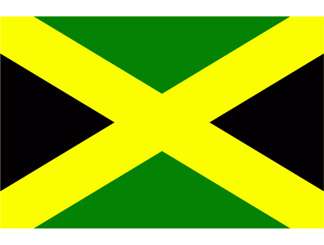 Autocollant Drapeau Jamaïque 1 - Drapeaux