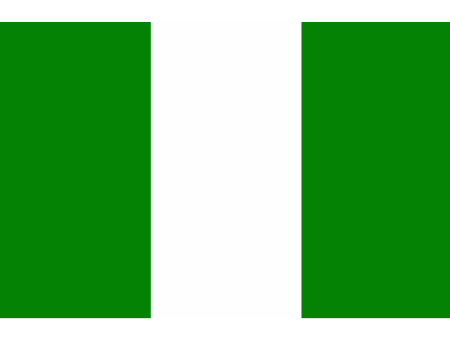 Autocollant Drapeau Nigeria - Drapeaux