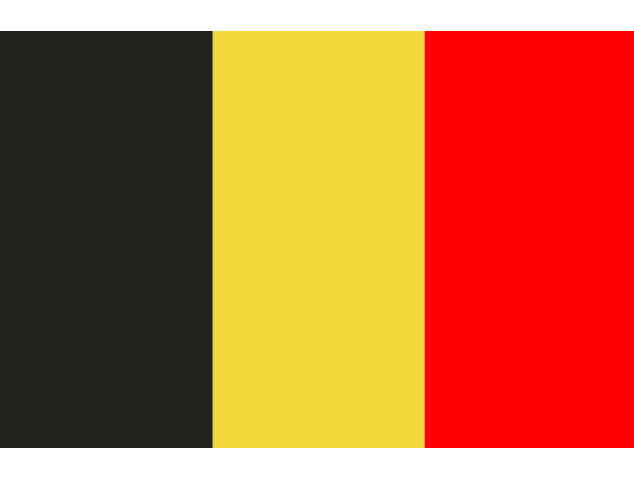 Autocollant Drapeau Belgique 1 - Drapeaux