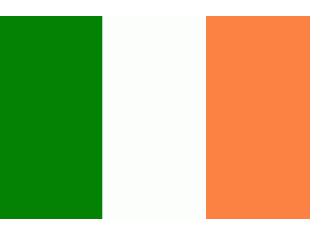 Autocollant Drapeau Ireland - Drapeaux