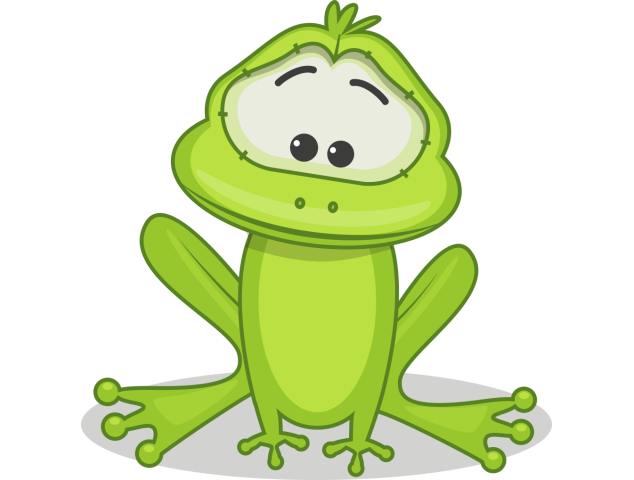 Autocollant Mignon Grenouille - Stickers Enfants