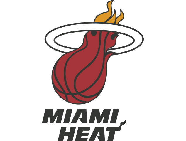 Autocollant Logo Nba Team Miami Heat - Logo NBA équipe Basket