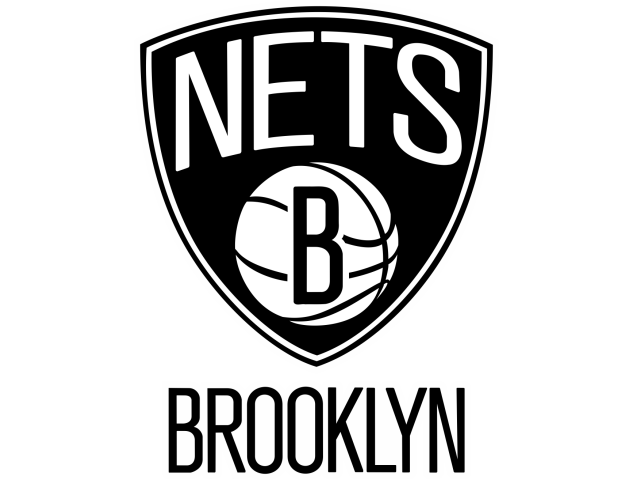 Autocollant Logo Nba Team Nets Brooklyn - Logo NBA équipe Basket