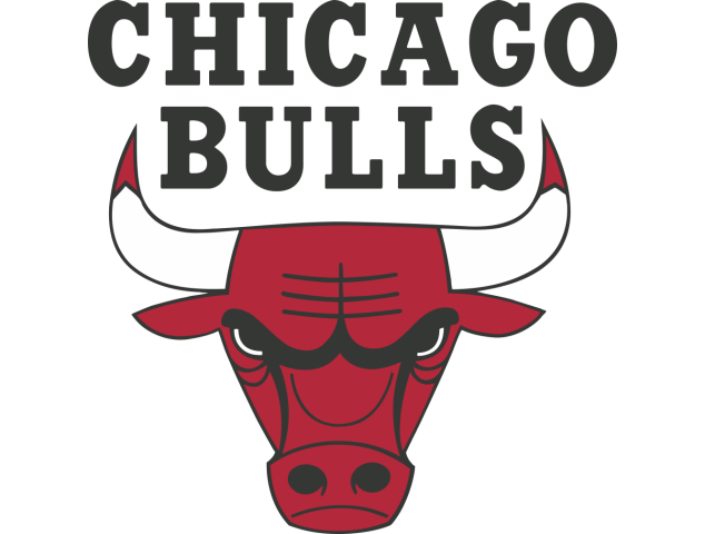 Autocollant Logo Nba Team Chicago Bulls - Logo NBA équipe Basket