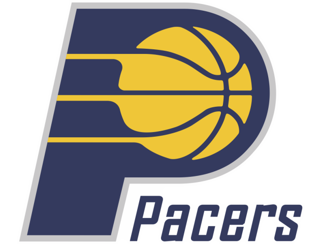 Autocollant Logo Nba Team Indiana Pacers - Logo NBA équipe Basket