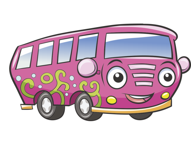 Autocollant Voiture Enfant Minibus - Stickers Enfants
