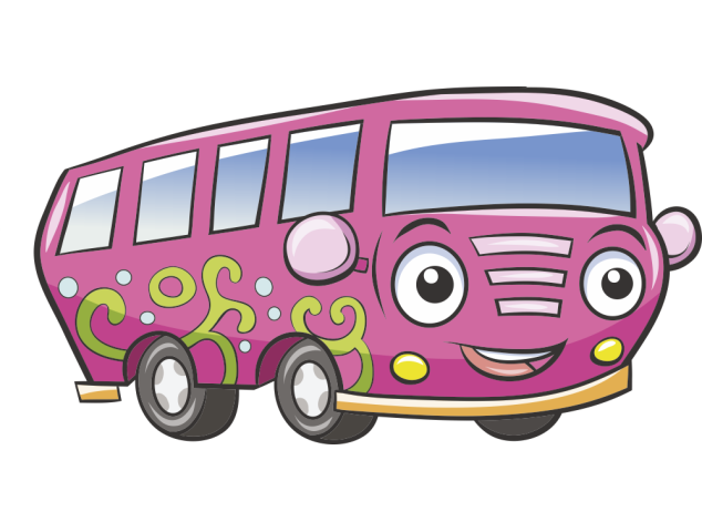 Autocollant Voiture Enfant Minibus - Stickers Enfants