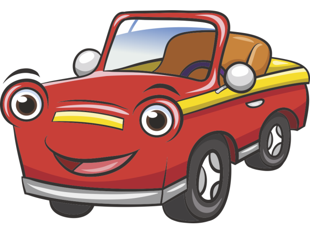 Autocollant Voiture Enfant Rouge Taxi - Stickers Enfants