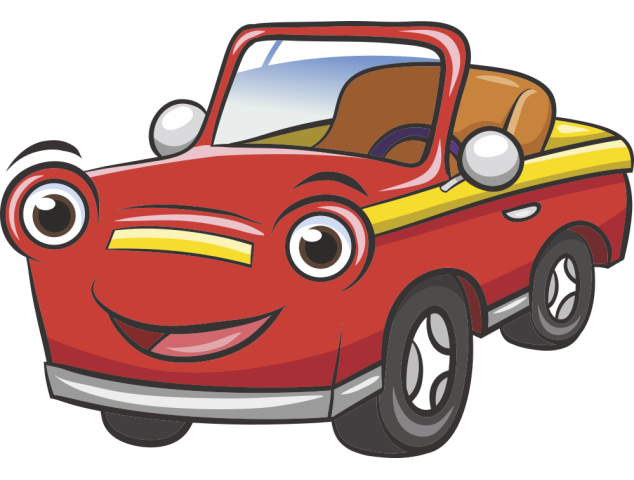 Autocollant Voiture Enfant Rouge Taxi - Stickers Enfants