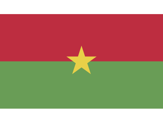 Autocollant Drapeau Burkina Faso - Drapeaux