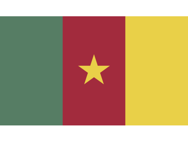Autocollant Drapeau Cameroon - Drapeaux