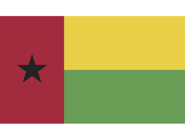 Autocollant Drapeau Guinée Bissau - Drapeaux