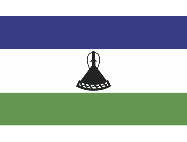 Autocollant Drapeau Lesotho - Drapeaux