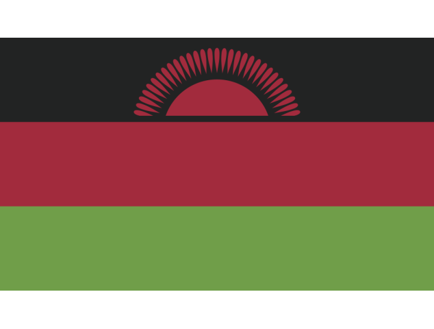 Autocollant Drapeau Malawi - Drapeaux