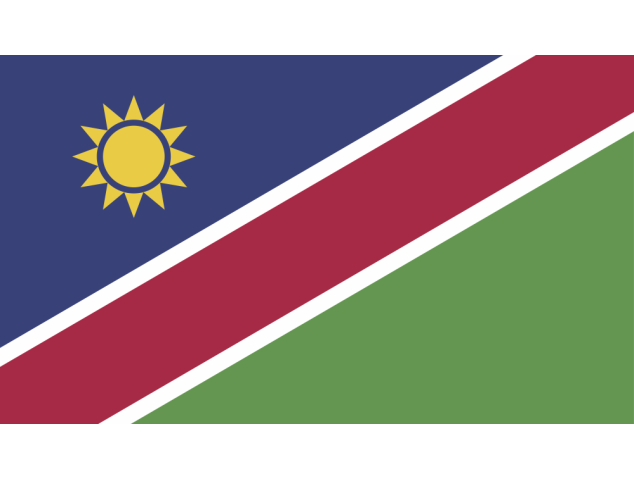 Autocollant Drapeau Namibia - Drapeaux