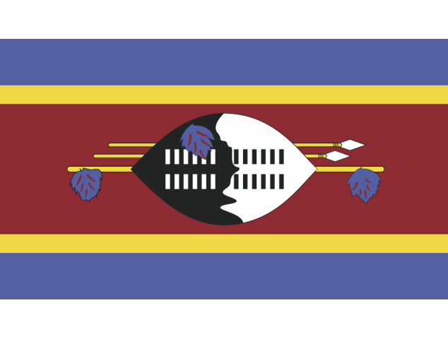 Autocollant Drapeau Swaziland - Drapeaux