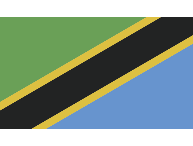 Autocollant Drapeau Tanzanie - Drapeaux