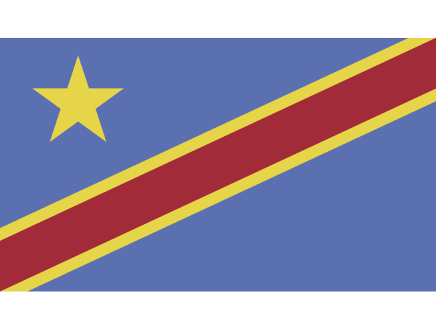 Autocollant Drapeau Congo - Drapeaux