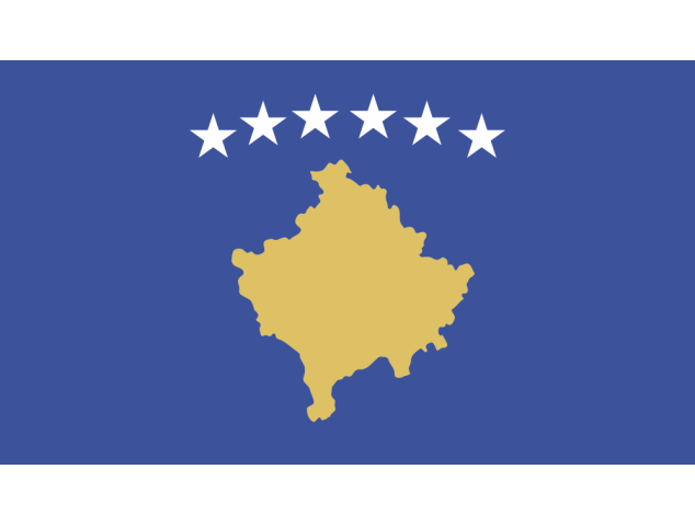 Autocollant Drapeau Kosovo - Drapeaux