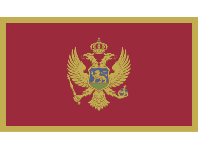 Autocollant Drapeau Montenegro - Drapeaux