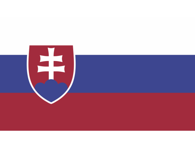 Autocollant Drapeau Slovaquie 1 - Drapeaux