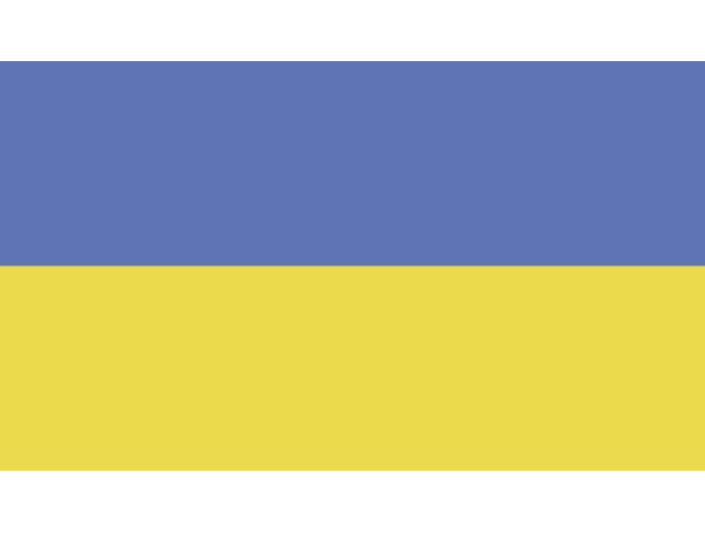 Autocollant Drapeau Ukraine - Drapeaux