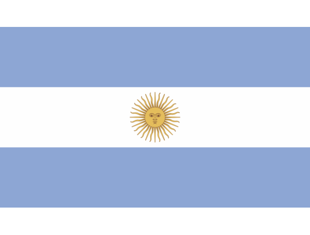 Autocollant Drapeau Argentine 1 - Drapeaux