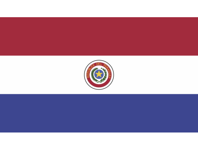 Autocollant Drapeau Paraguay - Drapeaux