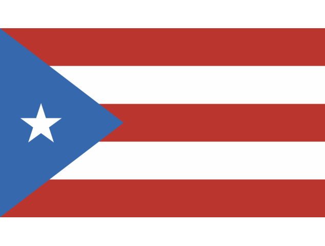 Autocollant Drapeau Puerto Rico - Drapeaux