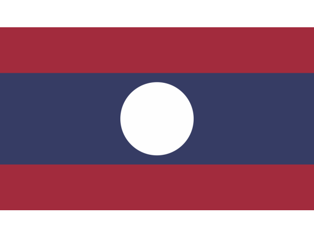 Autocollant Drapeau Laos - Drapeaux