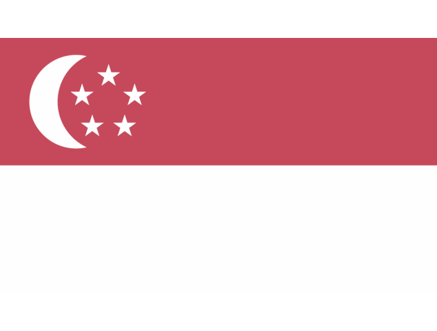 Autocollant Drapeau Singapour - Drapeaux