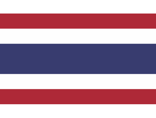 Autocollant Drapeau Thailand - Drapeaux