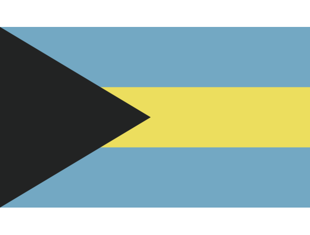 Autocollant Drapeau Bahamas - Drapeaux