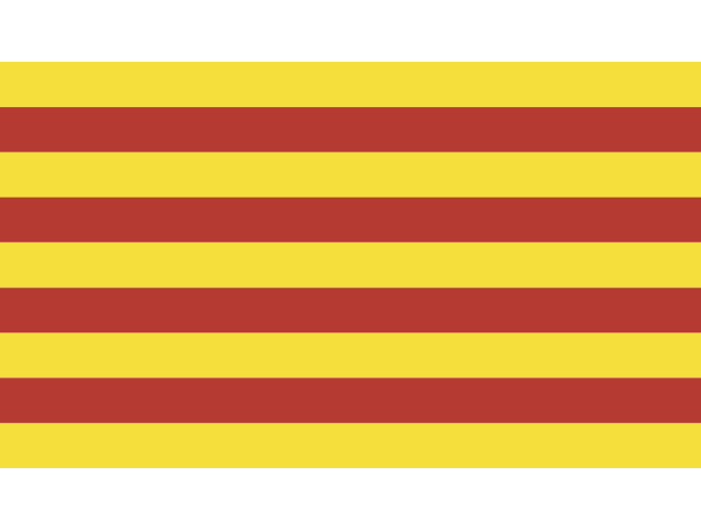 Autocollant Drapeau Catalogne - Drapeaux